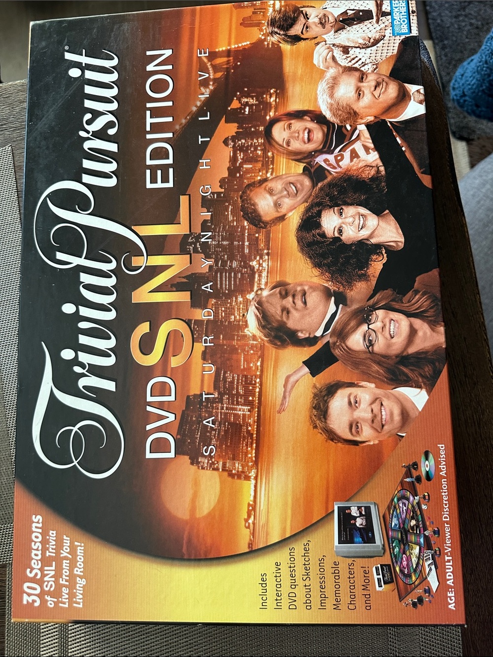 Trivial Pursuit SNL Edition DVD Set - collectible